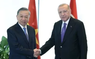 اردوغان با همتای ویتنامی‌اش دیدار و گفت‌وگو کرد