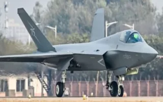 جنگنده مخفی J-35A چین تحت عنوان اژدهای ابری به عرصه می‌آید