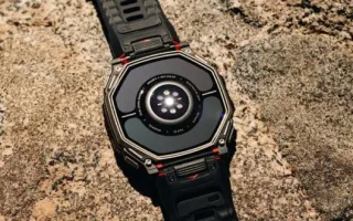 ساعت هوشمند Amazfit T-Rex Dual Solar با قابلیت شارژ خورشیدی دوطرفه و عمر بالای باتری ۲۵ روزه رونمایی شد