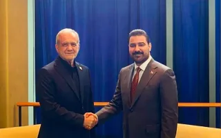 دیدار پزشکیان با نخست وزیر عراق