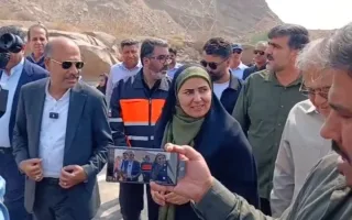 مراسم افتتاح پل‌های تازه‌سازی‌شده در مسیر بندرعباس–رودان