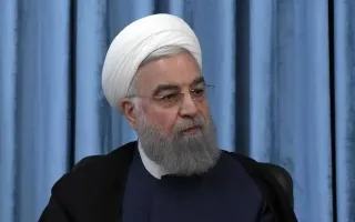 ویدیو؛ حضور معترضان در مقابل منزل حسن روحانی در تهران