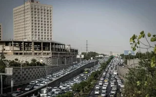 ترافیک پرحجم و سنگین در بزرگراه‌ها و معابر پایتخت