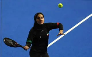 پیروزی دختران پدل ایران در اولین مرحله مقابل امارات