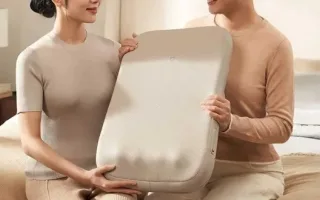 ماساژور هوشمند جدید شیائومی با ویژگی‌های بهبود یافته و طراحی نوآورانه برای کاهش درد کمر وارد بازار شد
