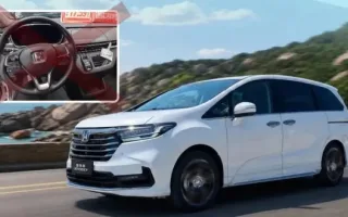 هوندا اودیسه نسل جدید با صندلی‌های ماساژ و یخچال داخلی در چین رونمایی شد