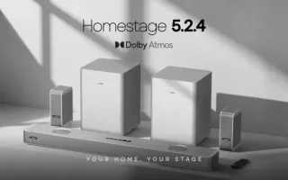 آشنایی با ساندبارهای Homestage از Noise؛ صدای دالبی اتموس با هزینه‌ای معقول