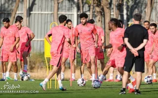 تصاویر نویدبخش از تمرین پرسپولیس؛ مصدومان تیم ملی نیز حضور دارند +عکس