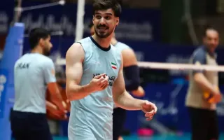 سلفی ستاره والیبال ایران در جمع بهترین تیم جهان