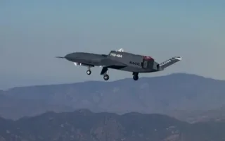 پهپاد جنگی Talon Blue از نورثروپ گرومن پرواز ابتدایی خود را به سرانجام رساند