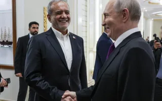 کرملین: پزشکیان در دیدار با پوتین، پیامی برای ترامپ نداشت