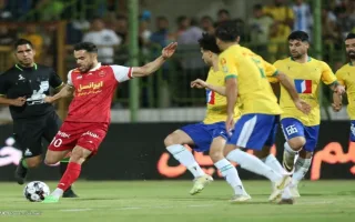 پرسپولیس ۱ - ۰ صنعت نفت آبادان/ پوشش زنده مسابقه