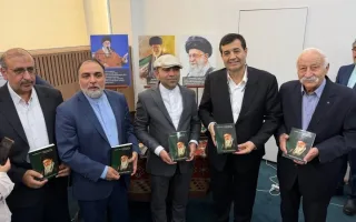 کتاب «خون دلی که لعل شد» با حضور وزیر ورزش در ارمنستان رونمایی شد
