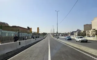 افتتاح پل دسترسی خیابان ستارخان به بزرگراه شهید چمران/ ۴۹۰ کیلومترکاهش مسافت مسیر در تهران