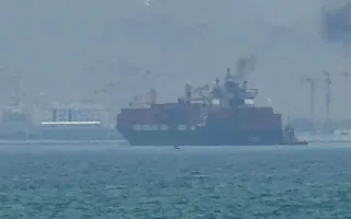 وقوع حادثه دریایی در تنگه هرمز