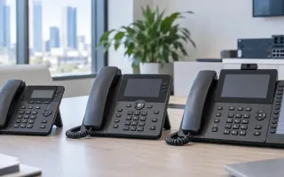 راهنمای تهیه تلفن ویپ برای کسب‌وکارها؛ مقایسه بین گرنداستریم، یالینک و سیسکو