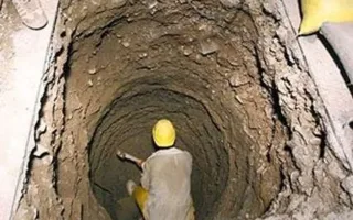 فاجعه در چاه ۸۰ متری: جان باختن دو کارگر