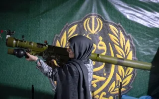 تصاویر؛ آموزش پدافند ارتفاع پست برای زنان تهرانی