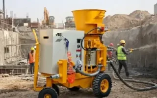چطور دستگاه شاتکریت مناسب بخریم؟؛ ۷ نکته حیاتی قبل از انتخاب بتن‌پاش