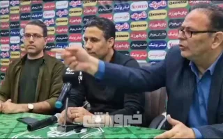 ویدیو| مواجهه تند در کنفرانس خبری تارتار/ مسئول به خبرنگار: تو صحبت نکن، خیلی حرف زدی!