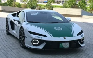 لامبورگینی Temerario هیبریدی به مجموعه خودروهای پلیس دبی افزوده شد