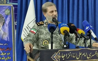 سرلشکر حاتمی: تنگه هرمز تا رعایت حقوق ملت ایران بسته خواهد ماند
