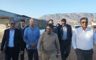 پیشرفت 30 دهانه از 35 دهانه پل گچین در بندرعباس