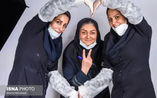 قاب‌هایی از مهربانی سپیدپوشان بی‌ادعا