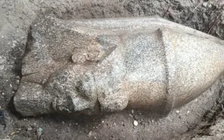 دو مجسمه عظیم رامسس دوم در مصر کشف شدند