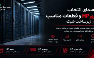 راهنمای انتخاب سرورهای HP و اجزای مناسب برای زیرساخت شبکه
