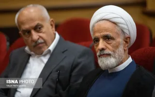 حجت الاسلام مجید انصاری، معاون حقوقی رئیس‌جمهور در مراسم گرامیداشت زنده‌یاد مهندس محسن خلیلی عراقی