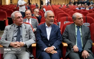 محمد نهاوندیان در مراسم گرامیداشت زنده‌یاد مهندس محسن خلیلی عراقی