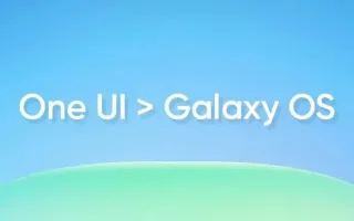 سامسونگ برنامه‌ریزی کرده است که سیستم‌عامل Galaxy OS را در کنار مدل‌های گلکسی S28 در دو سال آینده رونمایی کند