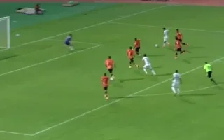 ویدیو| گل دوم پرسپولیس توسط مجید عیدی به مس شهر بابک