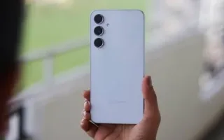 گوشی گلکسی A55 سامسونگ به به‌روزرسانی پایدار One UI 9 مجهز شد