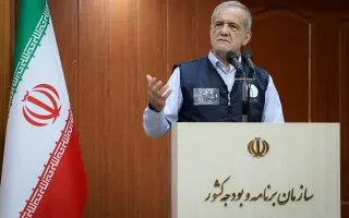پزشکیان با لباس خاصی به مراسم آغاز سرشماری نفوس و مسکن ۱۴۰۵ آمد + عکس