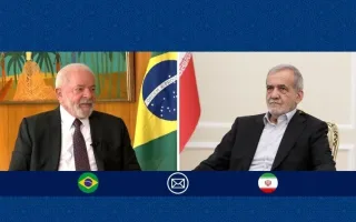 تأکید رئیس‌جمهور بر توسعه روابط و تقویت همکاری‌های ایران و برزیل