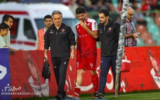 ضربه‌ای جدی به پرسپولیس؛ ستاره تارتار بازی با نساجی را از دست داد!