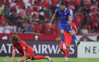 گزارش تصویری| اولین شکست استقلال در لیگ نخبگان مقابل شباب الاهلی با سردار و سعید