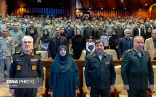 شینا انصاری، رئیس سازمان حفاظت محیط زیست در مراسم گرامیداشت روز محیط‌بان