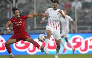 گزارش تصویری| برد خفیف پرسپولیس مقابل نساجی در قائم‌شهر