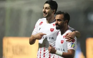 گزارش تصویری| برد خفیف پرسپولیس مقابل نساجی در قائم‌شهر