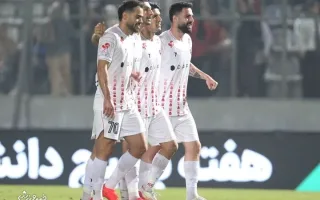 گزارش تصویری| برد خفیف پرسپولیس مقابل نساجی در قائم‌شهر