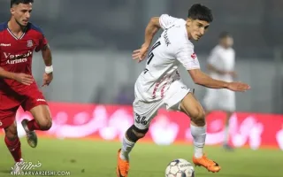 گزارش تصویری| برد خفیف پرسپولیس مقابل نساجی در قائم‌شهر